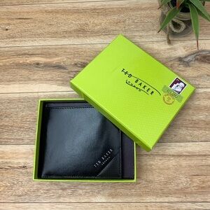 Ted Baker Prug Leather Bifold Wallet